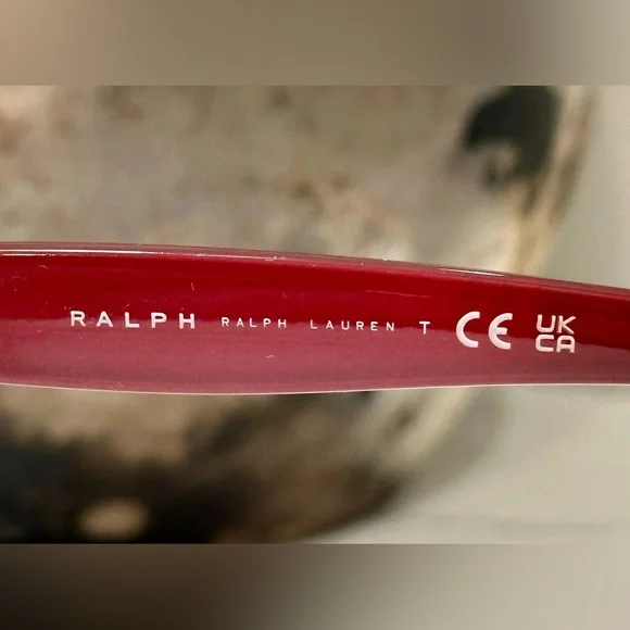 Ralph Lauren - Metallic Magenta/Peach Ombré- Rx Eyeglass Frames, VGUC w/ RL Case - Picture 11 of 16